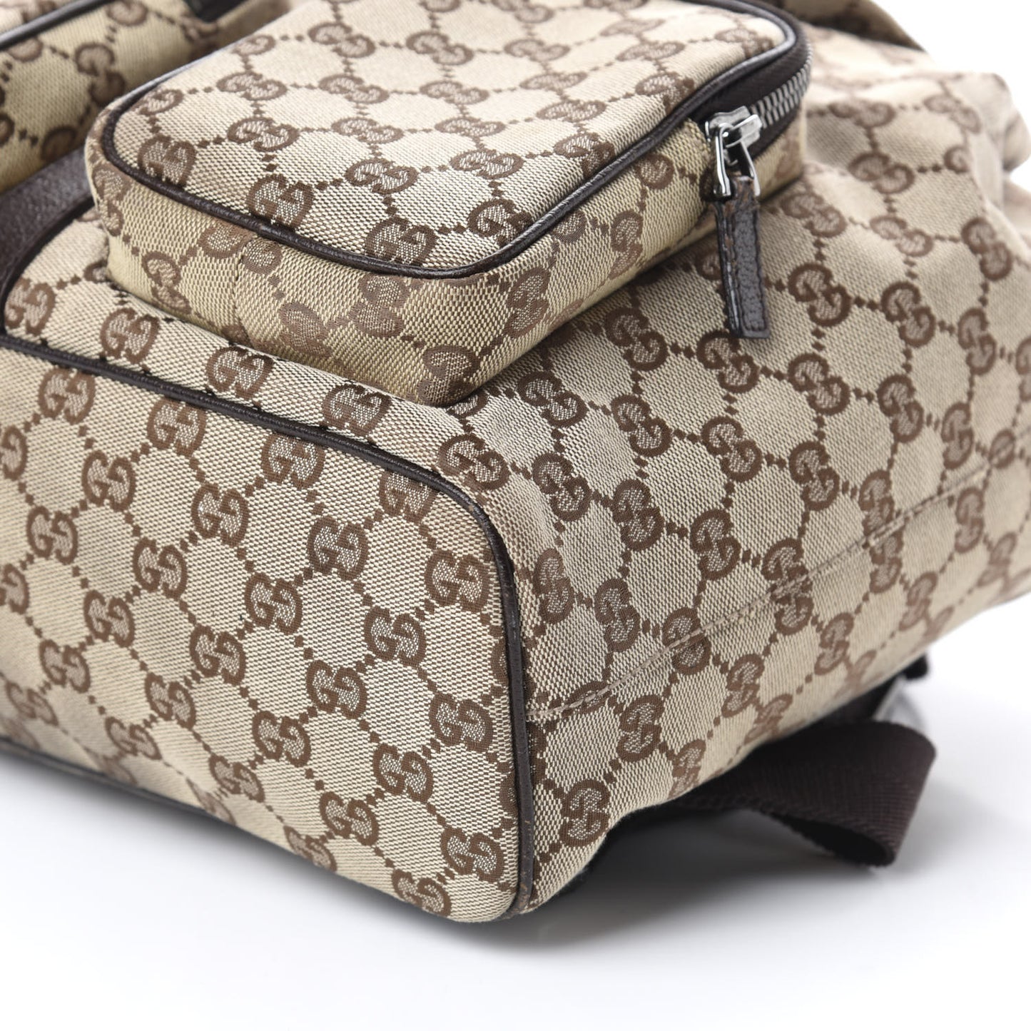 Monogram Backpack Dark Brown