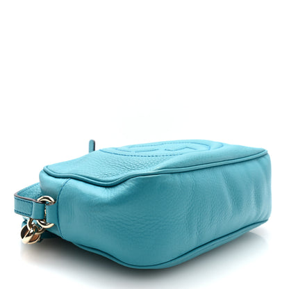 Gucci Pebbled Calfskin Small Soho Disco Bag Deep Cobalt 4 of 10