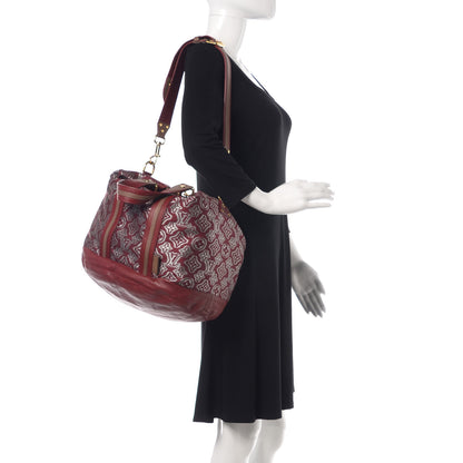 Louis Vuitton Jacquard Monogram Aviator Bordeaux 2 of 9