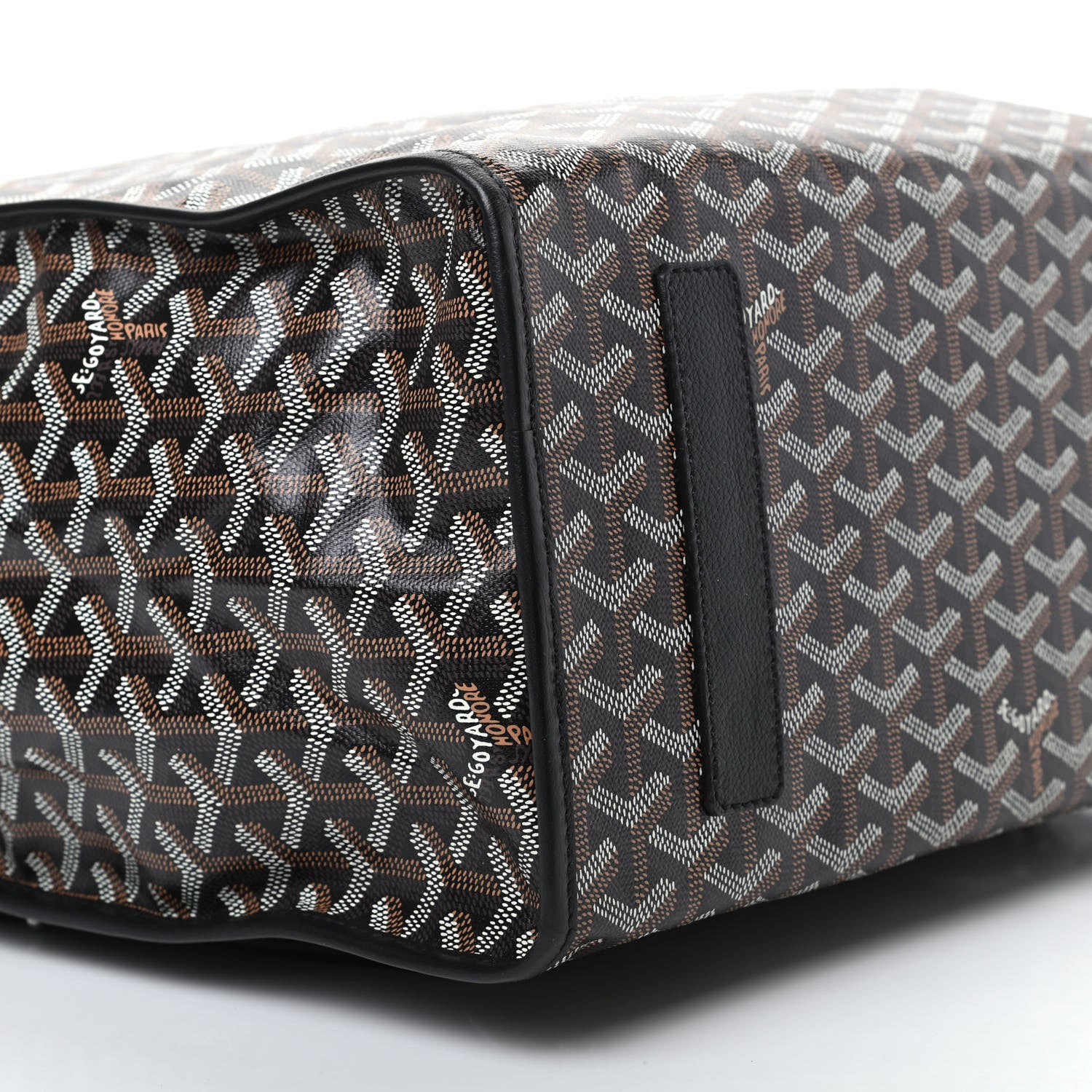 Goyard Goyardine Saint Leger Soft Briefcase Backpack Black 7 of 8