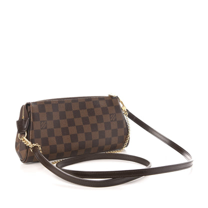Louis Vuitton Damier Ebene Eva Clutch 3 of 11