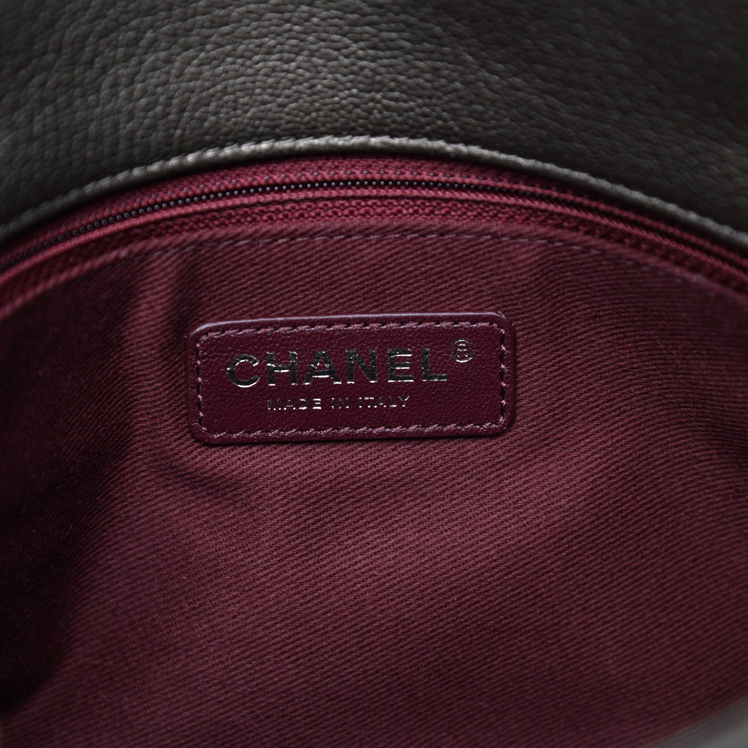 Chanel Metallic Goatskin Quilted Chain Handle Flap Silver 6 of 11