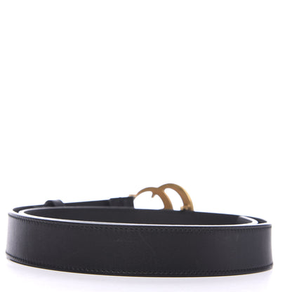 Gucci Calfskin Double G 30mm Belt 85 34 Black 2 of 4