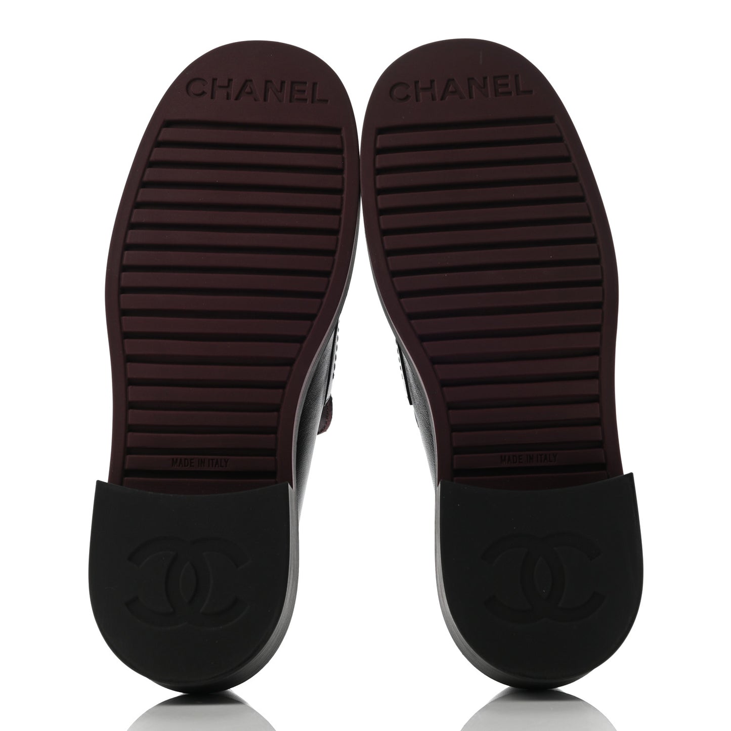 Lambskin Quilted CC Turnlock Loafers 35.5 Black