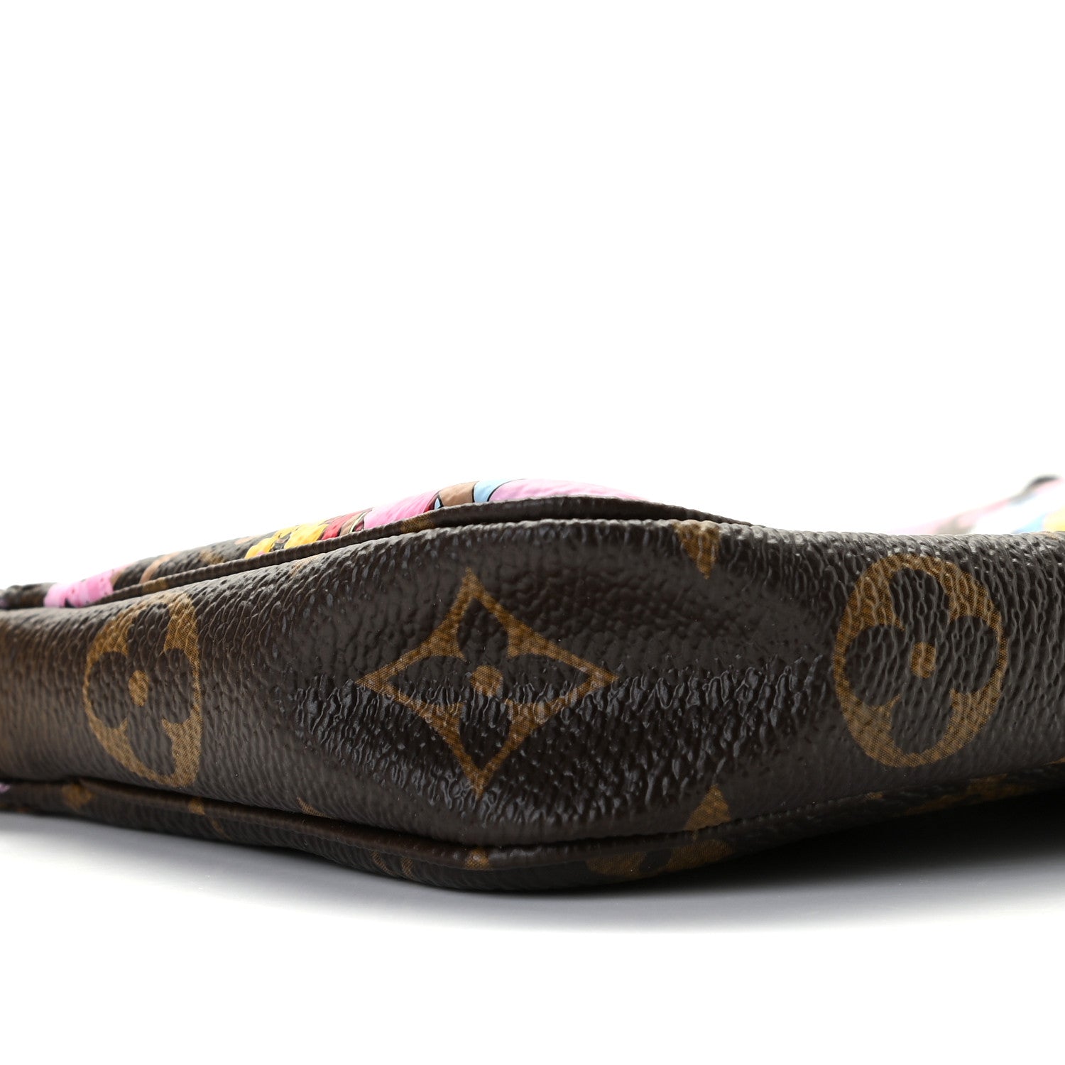Louis Vuitton Monogram 2021 Christmas Animation Japanese Garden Mini Pochette Accessories Wisteria Pink 5 of 11