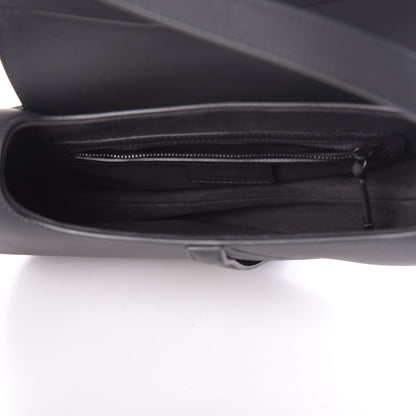 Christian Dior Ultra Matte Calfskin Saddle Bag Black 5 of 11