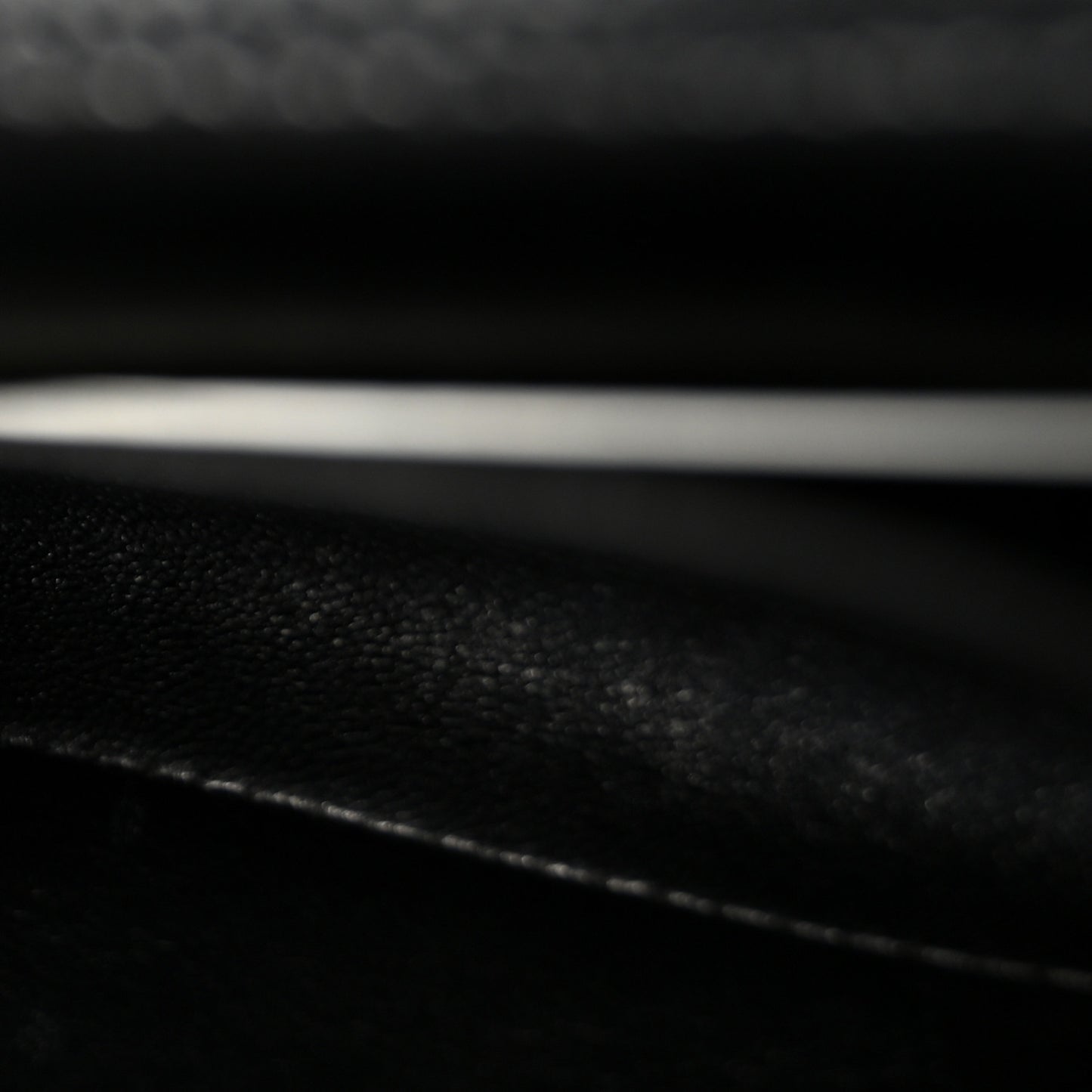 Caviar Quilted East West Flap Black