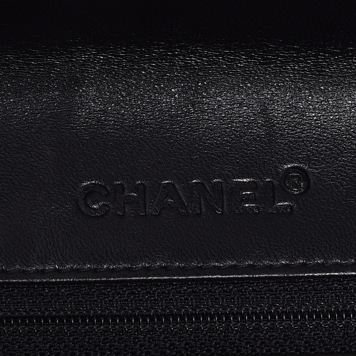 Chanel Lambskin Square Double Stitch Flap Black 6 of 7