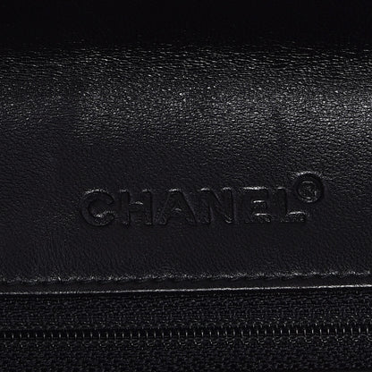 Chanel Lambskin Square Double Stitch Flap Black 6 of 7
