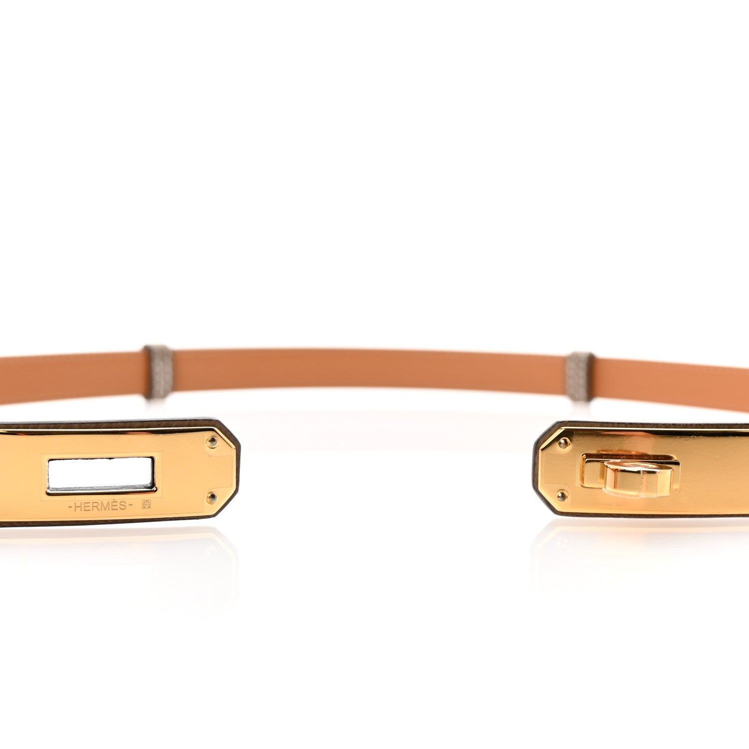 Hermes Epsom Kelly Belt Etoupe 3 of 4