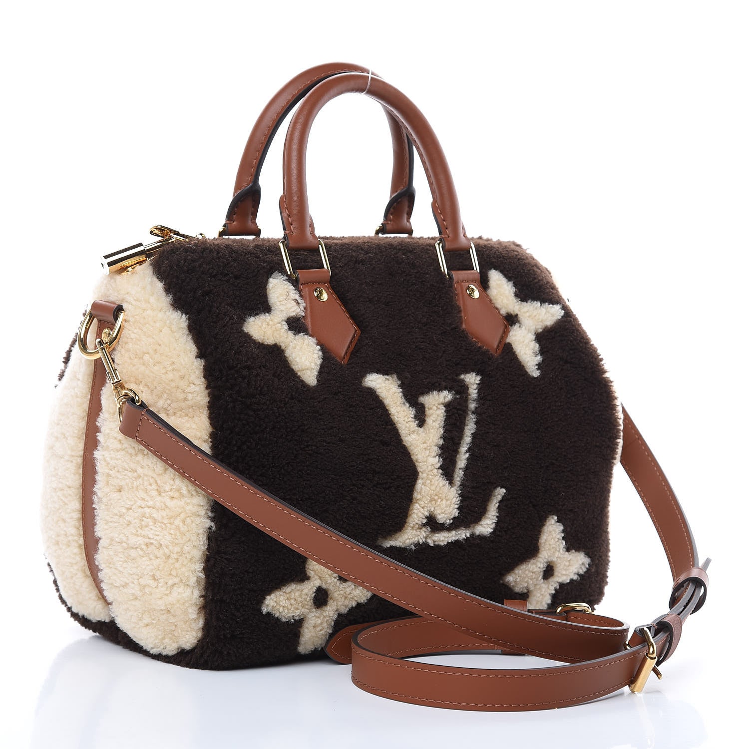 Louis Vuitton Monogram Teddy Speedy Bandouliere 25 3 of 8