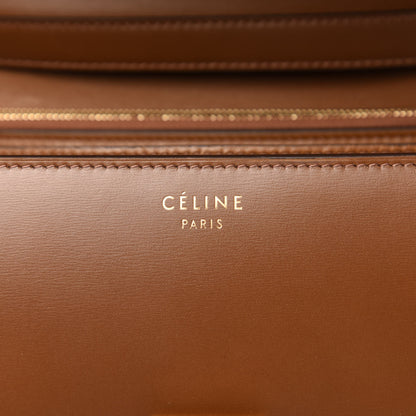 Celine Box Calfskin Medium Classic Box Flap Bag Camel 8 of 11