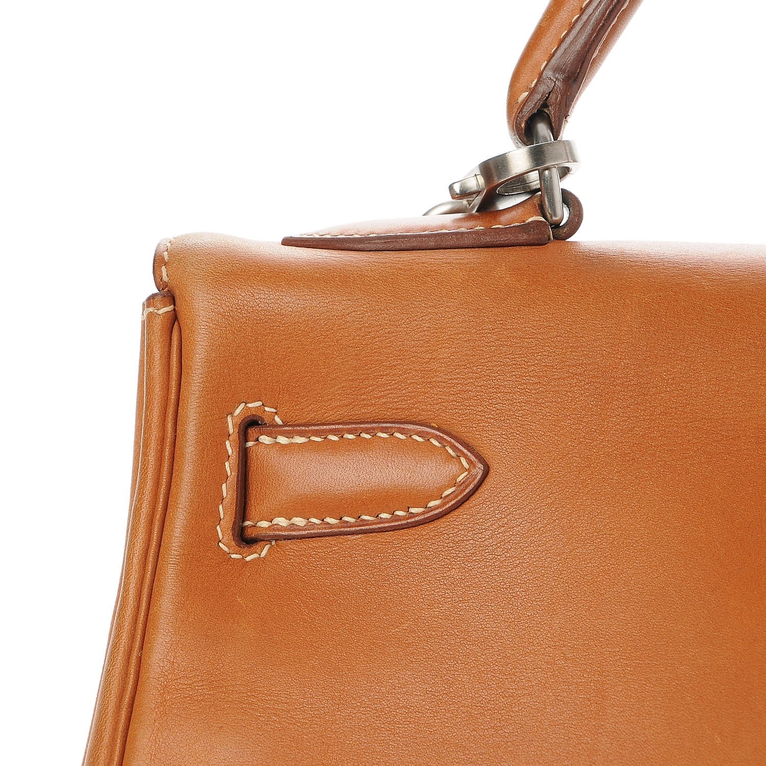 Hermes Natural Barenia Kelly Retourne 32 Fauve 35 of 40