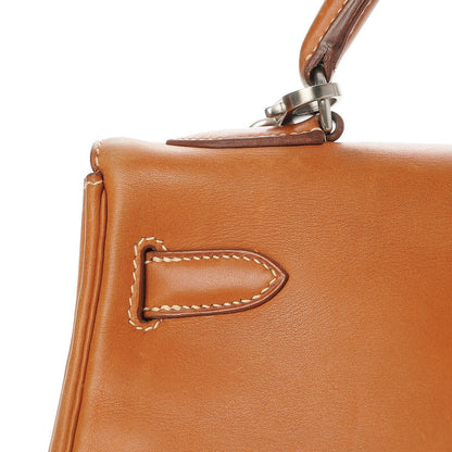 Hermes Natural Barenia Kelly Retourne 32 Fauve 35 of 40