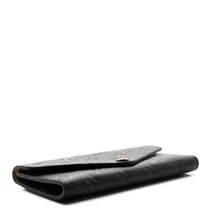 Louis Vuitton Empreinte Josephine Wallet Black 5 of 8