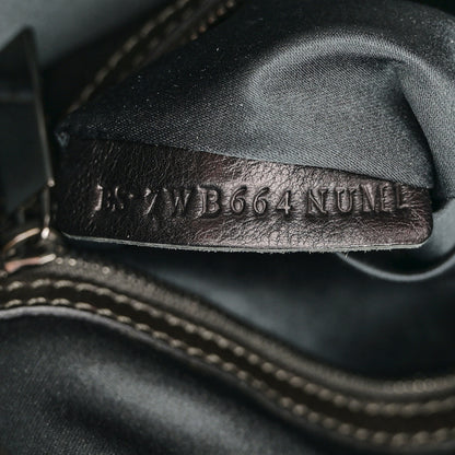 Valentino Garavani Nappa Sequin Chain Glam Tote Dark Grey 7 of 17