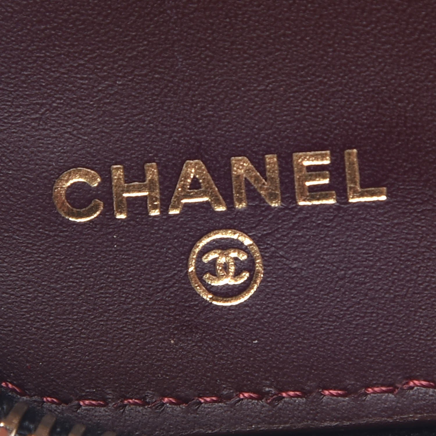 Chanel Caviar Quilted Large Zip Around Organizer Wallet Black 6 of 8