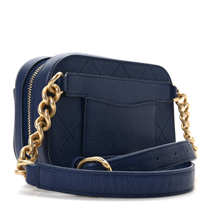 Chanel Caviar Stitched Waist Bag Blue 3 of 12