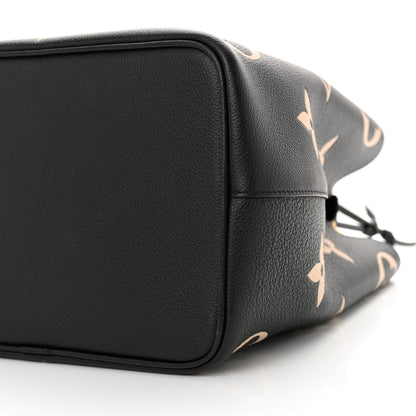 Louis Vuitton Empreinte Monogram Giant Neonoe MM Black Beige 10 of 10