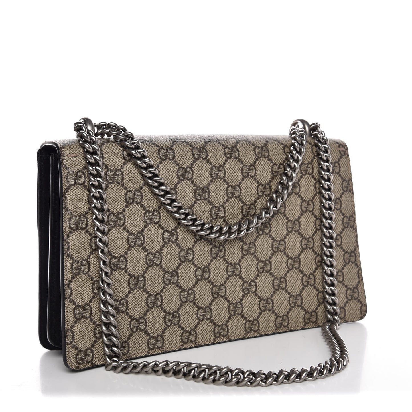 GG Supreme Monogram Small Dionysus Shoulder Bag Black