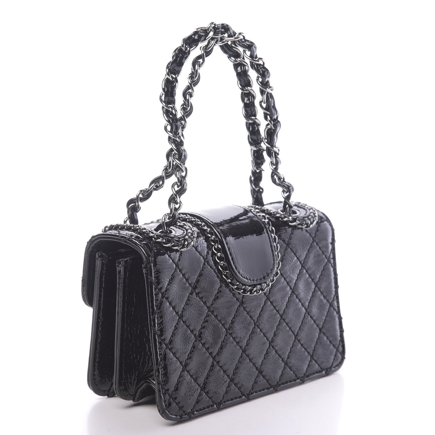 Patent Mini Madison Flap Black