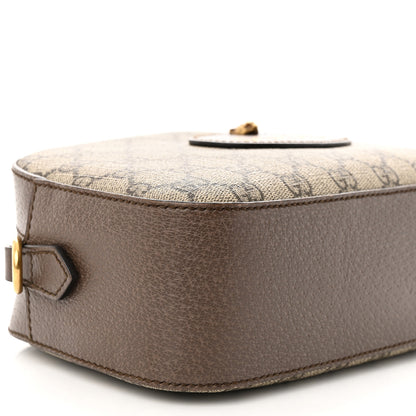 Gucci GG Supreme Monogram Web Neo Vintage Shoulder Bag Beige New Acero Crop 9 of 11