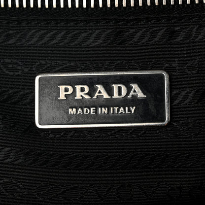 Prada Tessuto Nylon Saffiano Tote Black 6 of 10