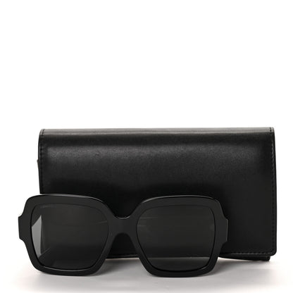 Chanel Acetate Square Heart Sunglasses 5479-A Black 7 of 7