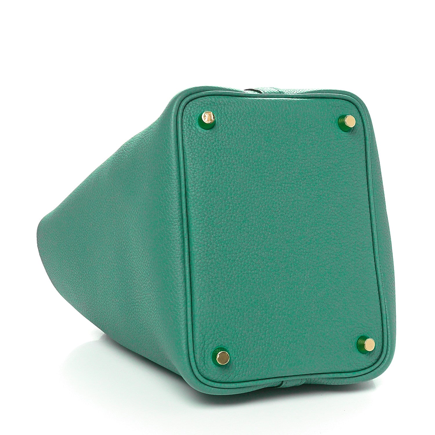 Hermes Taurillon Clemence Picotin Lock 18 PM Vert Jade 4 of 11