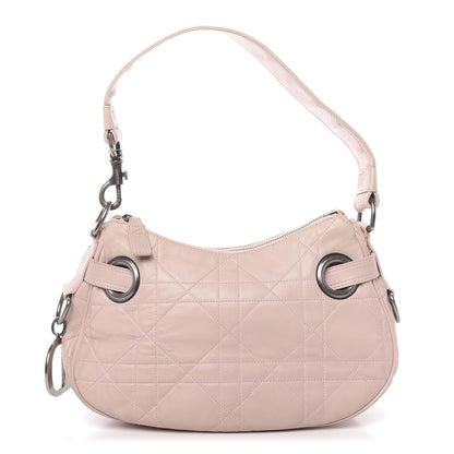Christian Dior Lambskin Cannage Small Hobo Light Pink 1 of 21