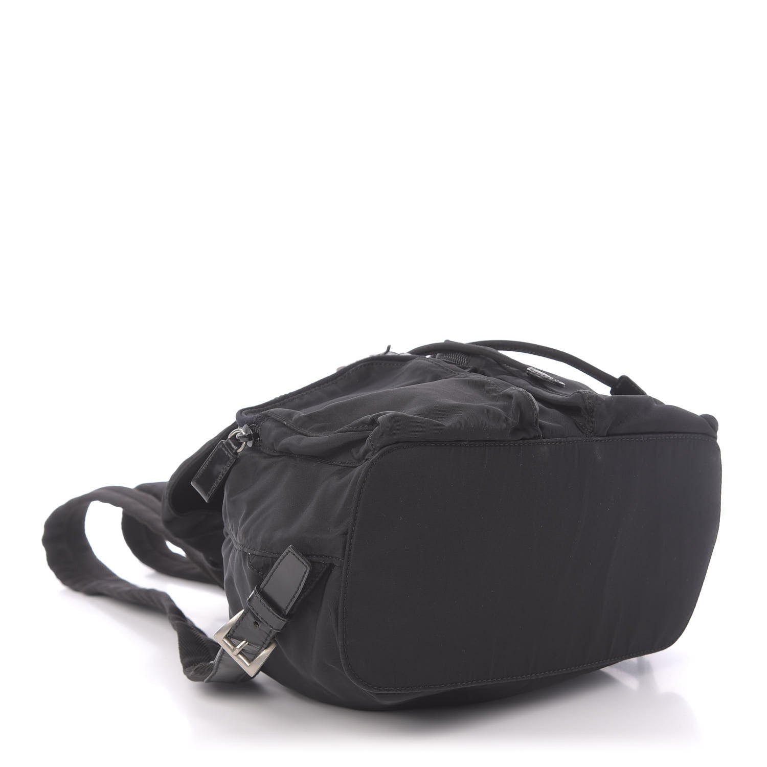 Prada Tessuto Nylon Small Backpack Black 3 of 8