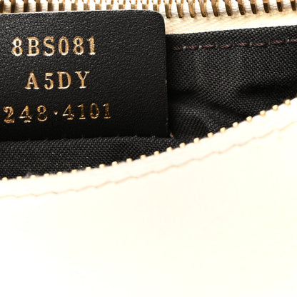 Fendi Vitello Grace Matte Mini Fendigraphy Hobo Bag White Ice 7 of 10