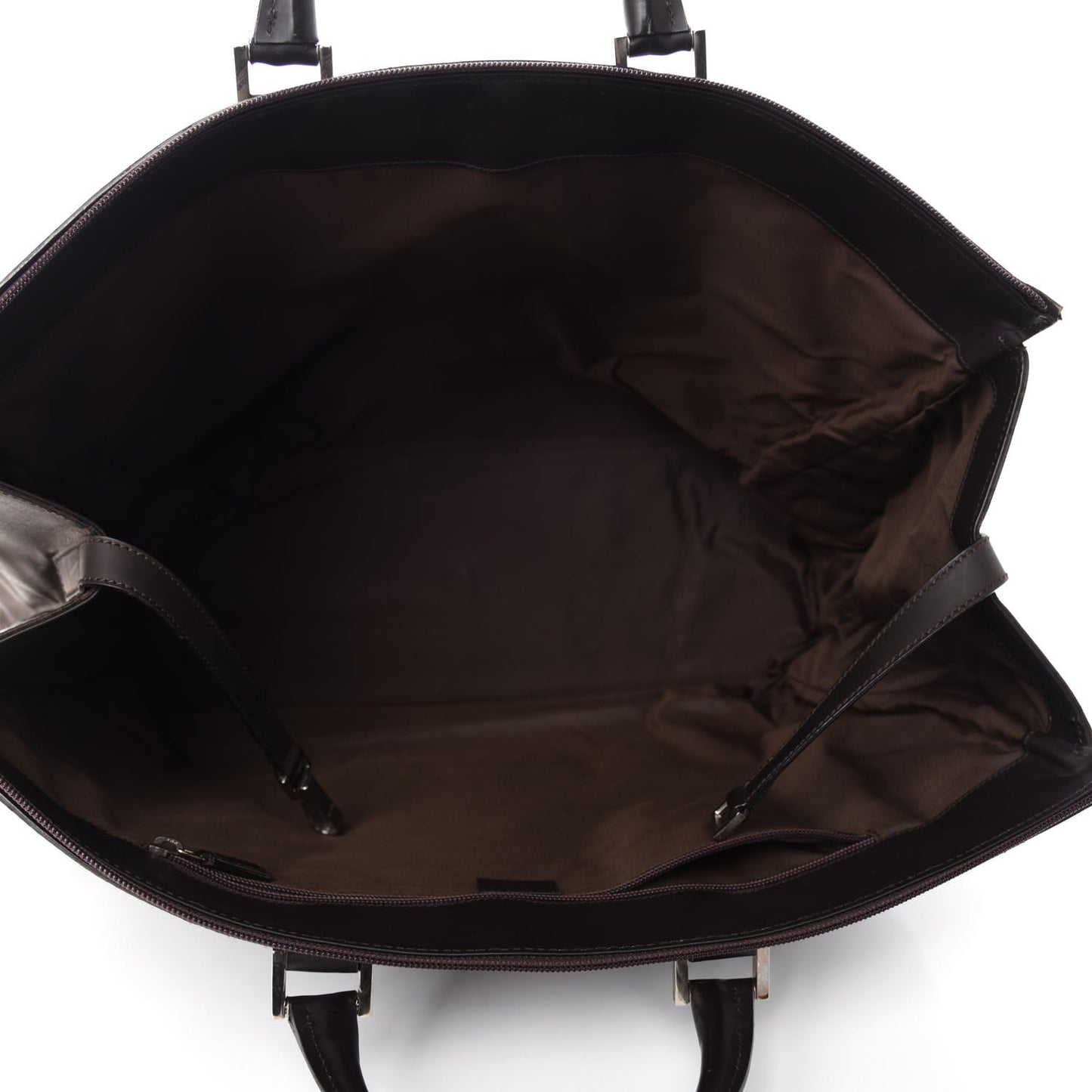 Nylon Monogram Travel Bag Dark Brown