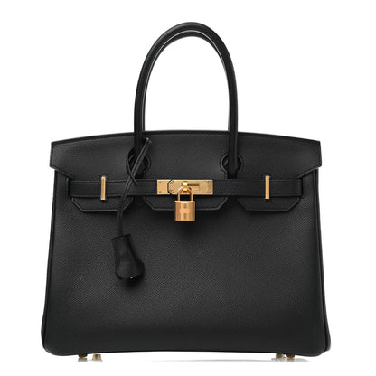 Hermes Epsom Birkin 30 Black 1 of 10