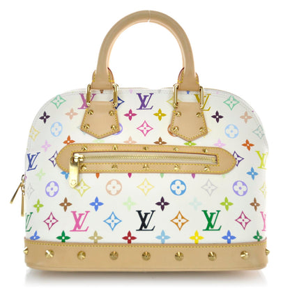 Louis Vuitton Monogram Multicolor Alma White 1 of 7