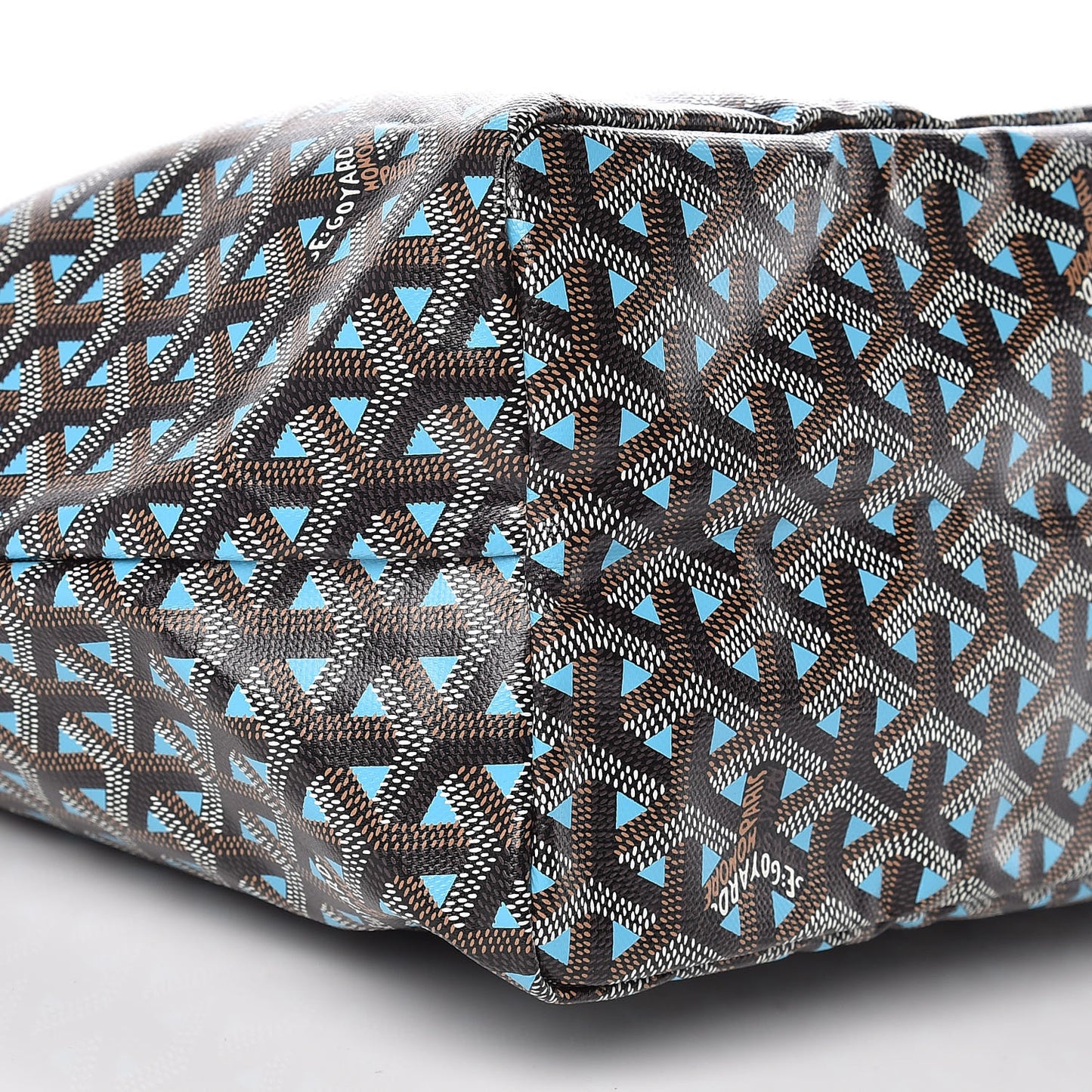 Goyardine Saint Louis Claire Voie PM Black Blue