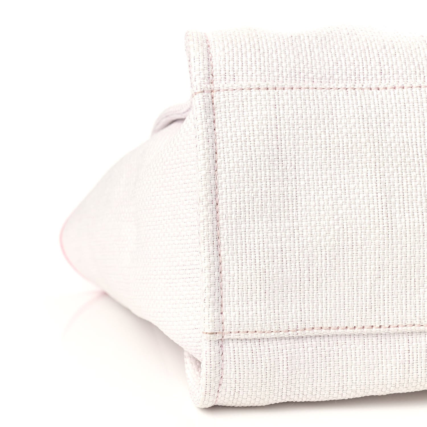 Chanel Woven Straw Raffia Medium Deauville Tote Pink 8 of 9