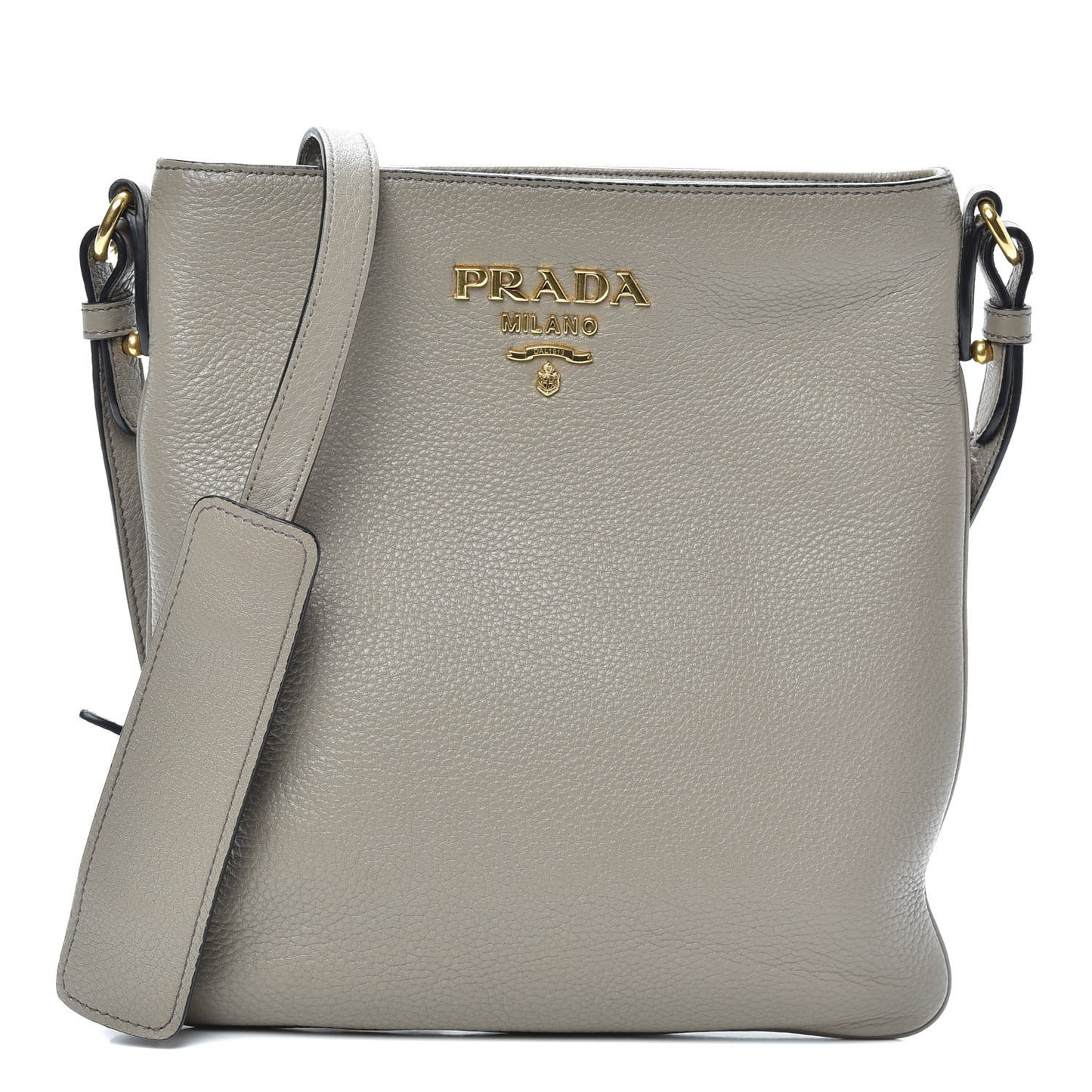 Vitello Daino Crossbody Bag Argilla