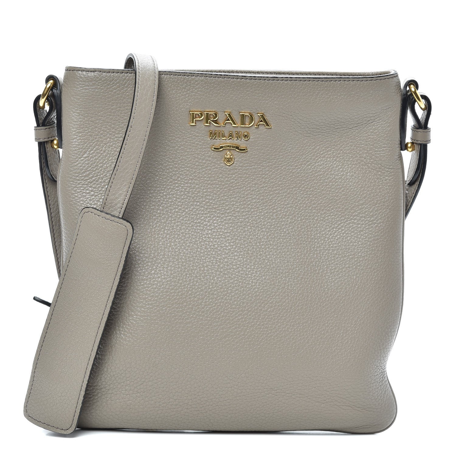 Prada Vitello Daino Crossbody Bag Argilla 1 of 8