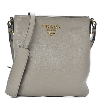 Prada Vitello Daino Crossbody Bag Argilla 1 of 8