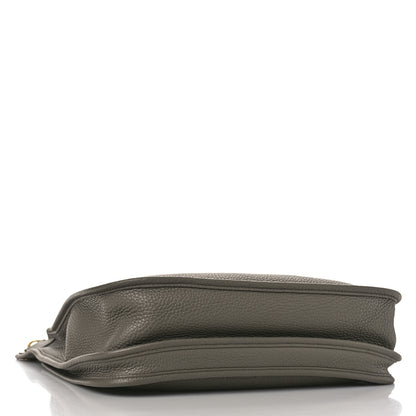 Hermes Taurillon Clemence Evelyne III PM Etain 4 of 8