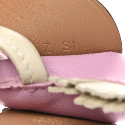 Hermes Milo Lambskin Grigri Rodeo Pegase Horse Bag Charm PM Mauve Sylvestre Craie Chai 4 of 4