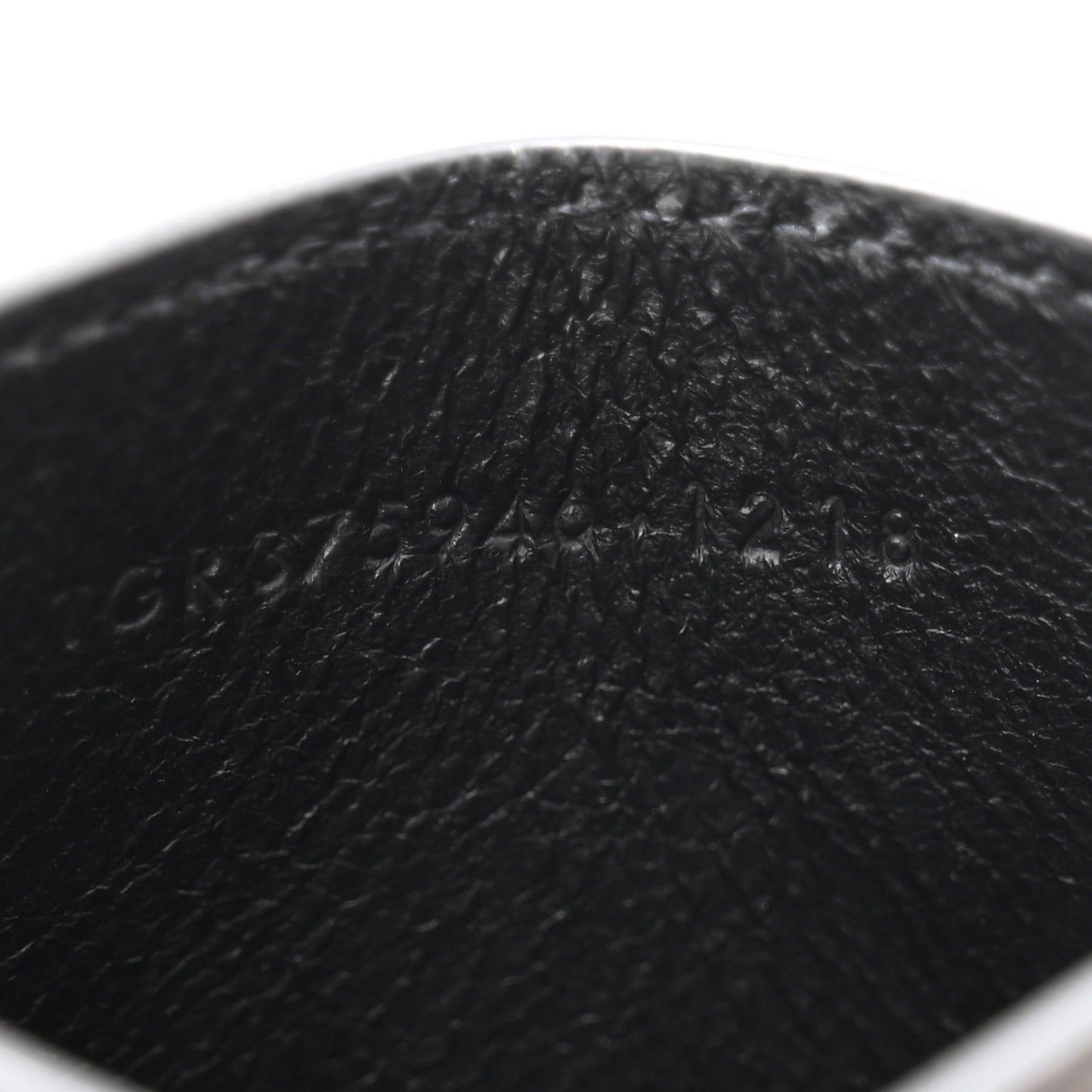 Calfskin Card Case Black