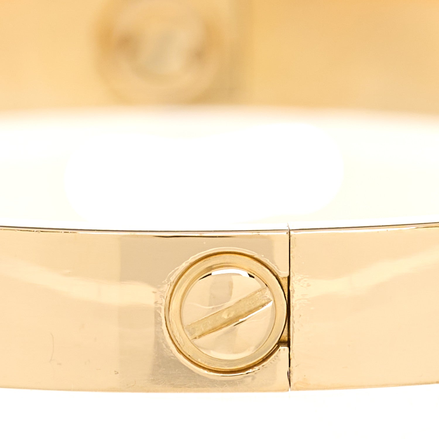 Cartier 18K Yellow Gold LOVE Bracelet 17 7 of 9