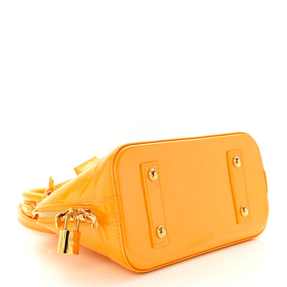 Louis Vuitton Vernis Alma BB Jaune Passion 4 of 15