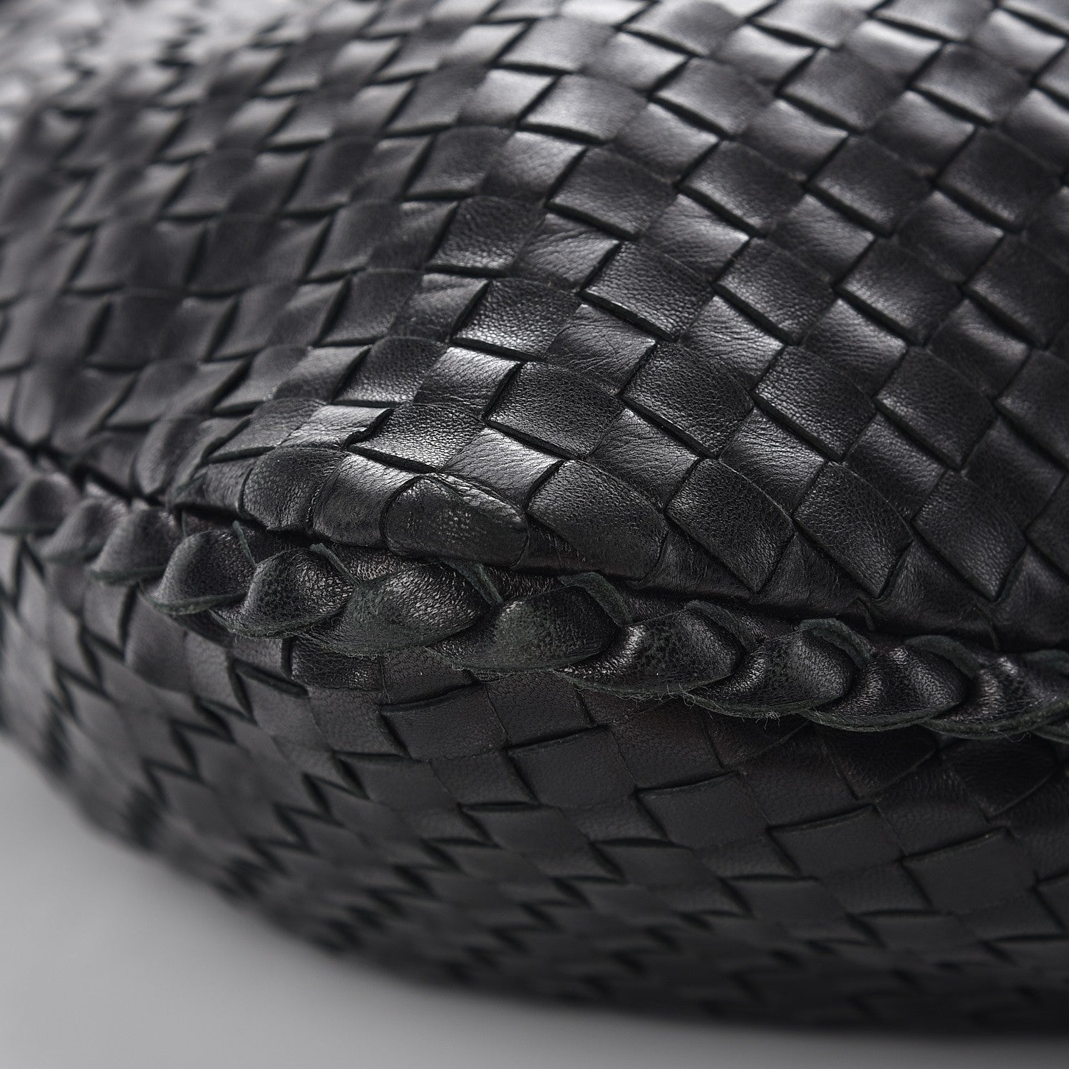 Bottega Veneta Nappa Intrecciato Pleated Large Veneta Hobo Black 12 of 13