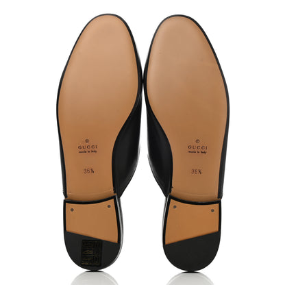 Gucci Calfskin Womens Princetown Slippers 36.5 Black 5 of 9