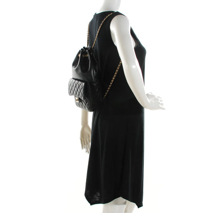 Chanel Lambskin Quilted Small in Seoul Backpack Black 2 of 7