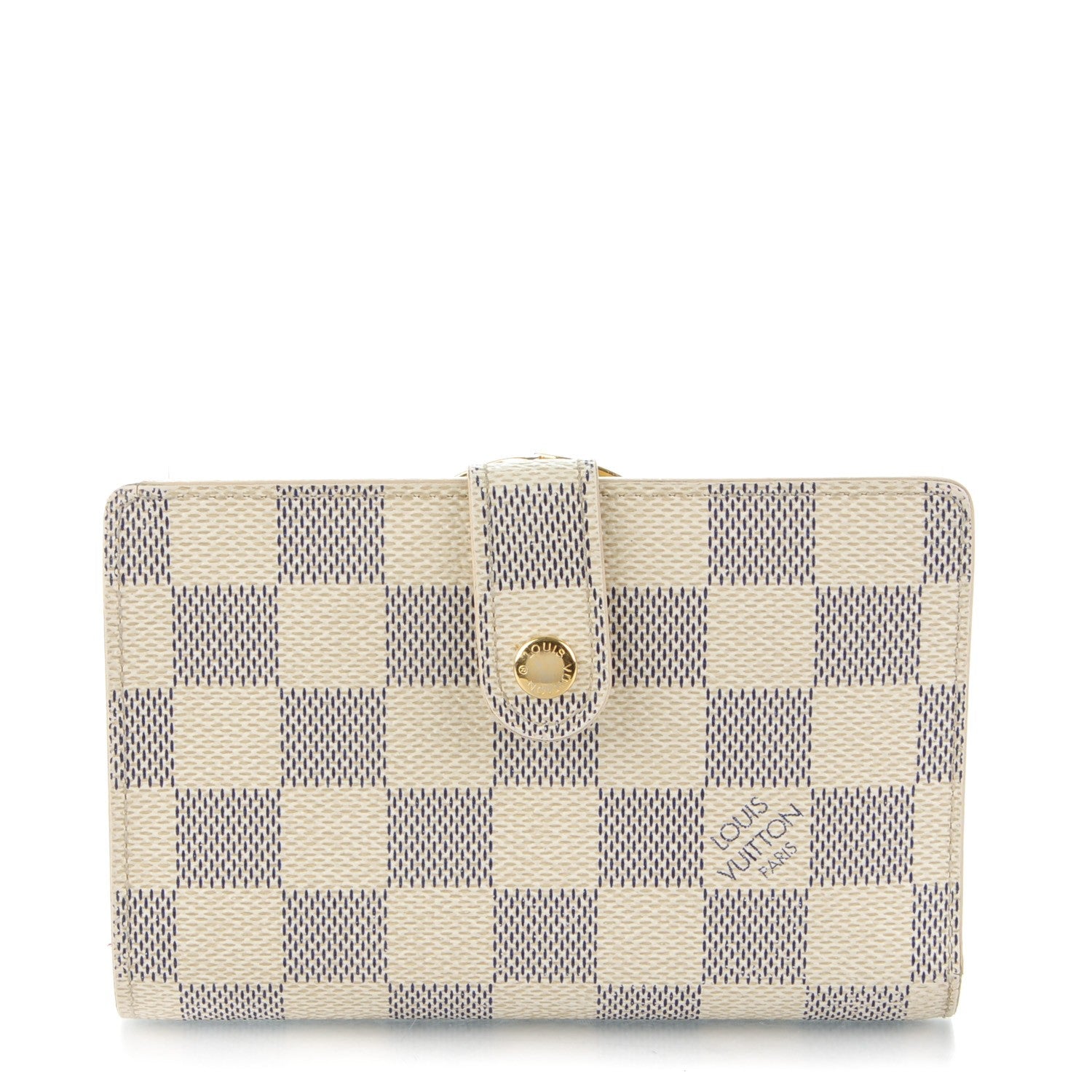 Louis Vuitton Damier Azur French Purse Wallet 1 of 7
