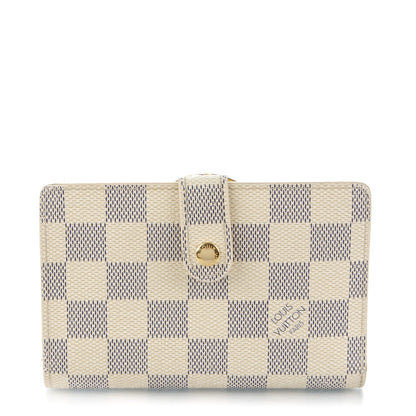 Louis Vuitton Damier Azur French Purse Wallet 1 of 7